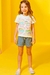 Blusa Infantil Mangas Curtas Pop It - Kukie - loja online
