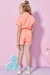 Macaquinho em Nylon Hidronatic Laranja- Kukie - Looks Babilice