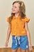 Conjunto de Camisa Boxy em Laise e Shorts em Jeans Bellini com Elastano 77055 Infanti - comprar online