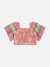 Conjunto Infantil Curto Menina com Shorts FLORES E LAÇO - Momi - loja online