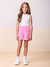 Blusa Regata Infantil Branco Detalhe Alças - Momi H5541 na internet