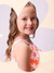 Macaquinho Curto Infantil Floral - Momi H5568 - loja online