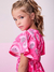 Vestido Infantil em Malha com Estampas Mangas Morcego - MOMI- H5581 - Looks Babilice