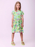 Vestido Infantil em Malha com Estampas Mangas Curtas - MOMI- H5588 - comprar online