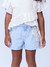 Short Jeans Infantil Bordado Flores -Momi H5646 - Looks Babilice