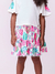 Conjunto Infantil Saia Estampada e Blusa Manga Morcego- MOMI H5700 - loja online