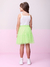 Conjunto Infantil Verde Strass e Tule- Momi - H5714 na internet