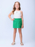 Conjunto Infantil Blusa Laço e Short/Saia -Momi H5719 - comprar online