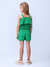Conjunto Infantil de Laise Verde e Babado -Momi H5739 na internet