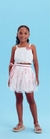 Conjunto Infantil Curto Menina com Cropped Tricô e Saia CONCHAS - Petit Cherie - comprar online