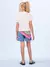 Short Jeans Infantil da Minnie com Lenço Estampado- Animê N4219 - Looks Babilice
