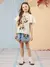 Camisa Infantil Off White da Minnie Mouse- Animê N4125 - comprar online