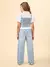 Top Jeans com Pingente de Coração - Kukie N4128 - comprar online