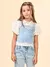 Top Jeans com Pingente de Coração - Kukie N4128 na internet