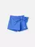 Short Infantil Azul Moleton Laço- Animê N4215 - loja online