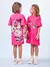 Vestido Infantil Pink Estampa Minnie - Animê N4239 - comprar online
