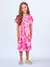 Vestido Infantil de Coração com Mangas Bufante - ANIMÊ - 4251 na internet