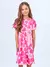 Vestido Infantil de Coração com Mangas Bufante - ANIMÊ - 4251 - comprar online