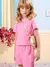 Conjunto Infantil Rosa com Strass -ANIMÊ N4390 - comprar online
