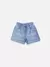 Short Infantil Jeans Claro com Strass- Animê N4440 - loja online