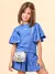 Conjunto Infantil Royal com Strass- Animê N4451 - comprar online