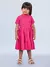 Vestido Infantil Pink com Laços Florais-ANIMÊ P5752 na internet