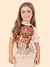 Blusa Infantil Off White da Moana com Strass - ANIMÊ P5877 - comprar online