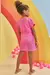 Saida de Praia Infantil em Malha Tricot Pink - Kukie - 78490 - Looks Babilice