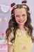 Salopete Infantil em Sarja Ônix com Elastano com Blusa em Laise Sublimada -Kukie 77215 - Looks Babilice