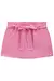 Short Saia em Sarja com Elastano Strass - ROSA - Kukiê 74593 na internet