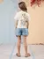 Imagem do Shorts Jeans Infantil Menina DISNEY MINNIE Bolso Paetê - Animê - N4222