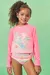 Biquíni Infantil Trio de Blusa e Biquini em Malha Uv Dry com Proteção Uv 50+ - Infanti - 77361 - comprar online