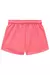 Trio Infantil de Top em Canelado Blusa Boxy Over em Tela e Shorts em Moletom- Kukie -78901