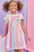 Vestido Infantil em Fly Tech Arco-Iris -Kukie 78900 - comprar online