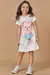 Vestido Infantil em Fly Tech Mangas Curtas Estampa - Kukie - 78924 - comprar online