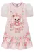Vestido em Fly Tech e Tule Corações -Kukiê 75593 - loja online