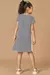 Vestido Infantil em Fly Tech Listrado - Kukie 79223 - Looks Babilice