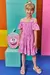 Vestido Infantil Tecido Alça Babado - Kukiê 76029 na internet