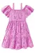 Imagem do Vestido Infantil Tecido Alça Babado - Kukiê 76029