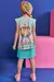 Vestido Infantil Malha Power Estampado - Kukiê 74383 na internet