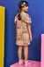 Vestido Infantil em Moletom Estampa 3D - Kukie 76245 - Looks Babilice