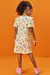 Vestido Infantil Mangas curtas Estampado - INFANTI- 76838 - Looks Babilice