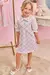 Vestido Infantil em Molecotton e Tricoline - Kukie - 75089 - comprar online