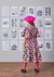 Vestido Infantil Mangas Curtas Pied Poule COLORIDO - Animê - loja online
