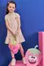 Vestido Infantil Polo em Cotton Listrado (acompanha Mochila) -Kukie 76094 - comprar online