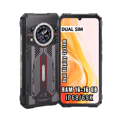 Cubot Kingkong 11 Dual Sim 256 Gb Negro 16 Gb(+16gb) Ram Android 15 - comprar online