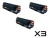 Pack X3 Toner Alternativo Sp 3710 Para Ricoh Sp3710 3710sf en internet