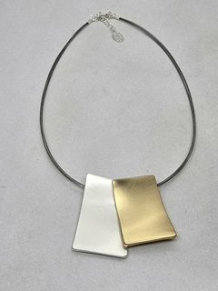 Collar Dos metales - comprar online