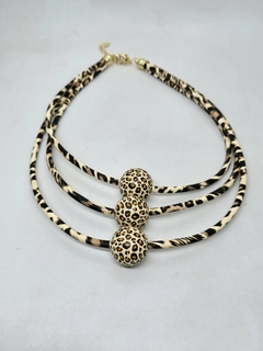 Collar cordon y Leopardo 3 lineas en internet