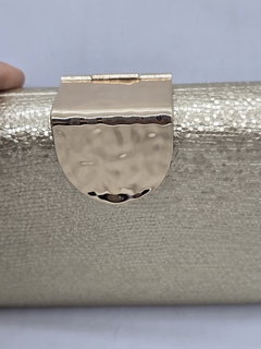 Cartera Clutch Cierre Modern Metal - Luna Garzón
